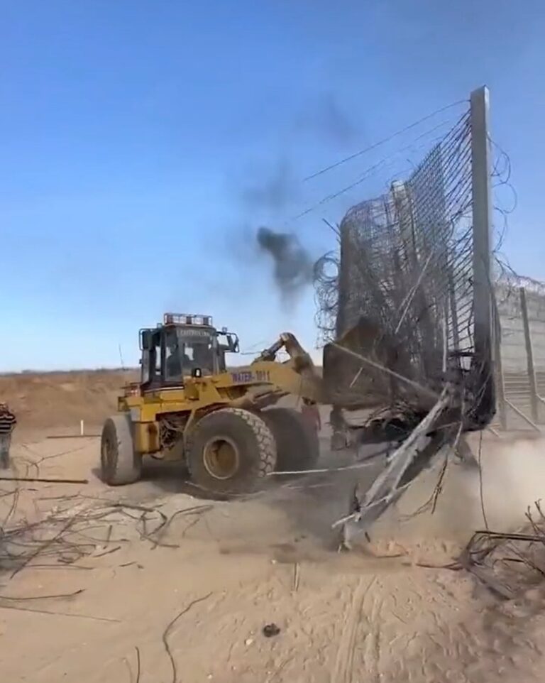 Israel Fence Breached